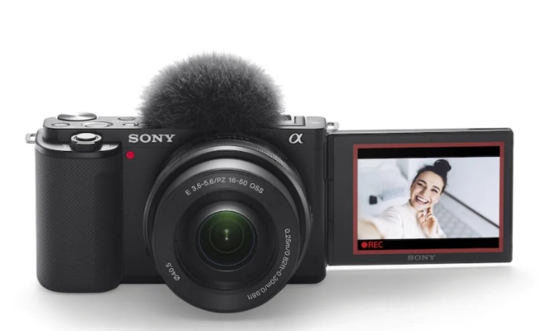 Sony presentó la cámara ZV-E10. 