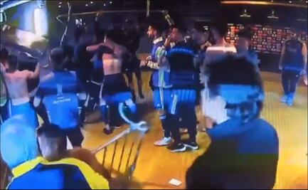 Violencia en el Mineirao tras la polémica eliminación de Boca Juniors