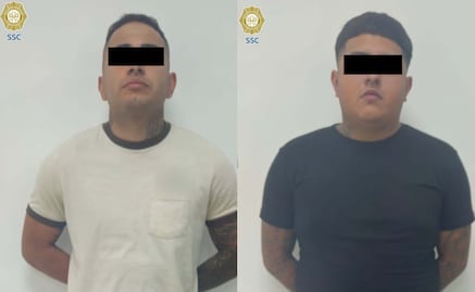 Caen dos presuntos extorsionadores de locatarios en Basílica de Guadalupe; operaban mediante amenazas directas con armas de fuego