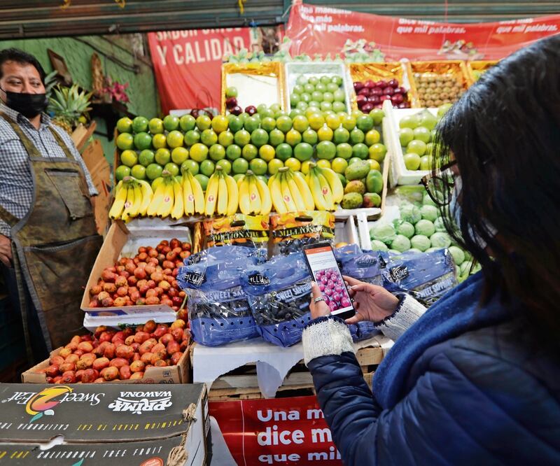 Con la app de envío de la Central de Abasto de Toluca se podrán regular costos de productos, dijo tesorero. Foto: Jorge Alvarado/EL UNIVERSAL 