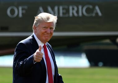 Trump asegura que se lleva "muy, muy bien" con Putin