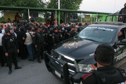 Reportan 2 muertos y 13 heridos en penal de Cadereyta