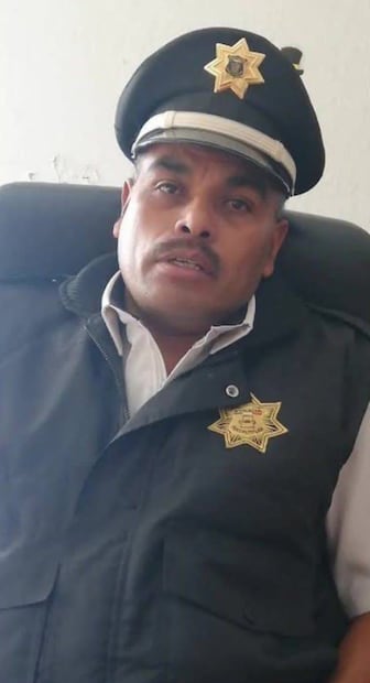 Isidro Cortés Jiménez fue un funcionario público que se desempeñaba como director de seguridad ciudadana del municipio de Texcaltitlán. Foto: Redes sociales.