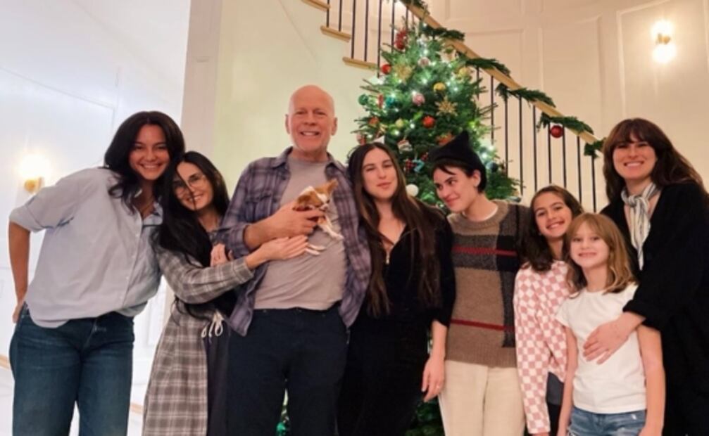 Tras diagnóstico de demencia, esposa de Bruce Willis pide a la prensa que no acosen al actor