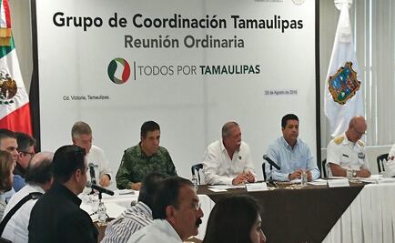 Egidio Torre y Cabeza de Vaca presiden reunión del Grupo de Coordinación Tamaulipas