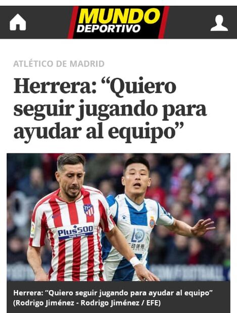 Héctor Herrera: Me cuesta trabajo el sistema de Simeone