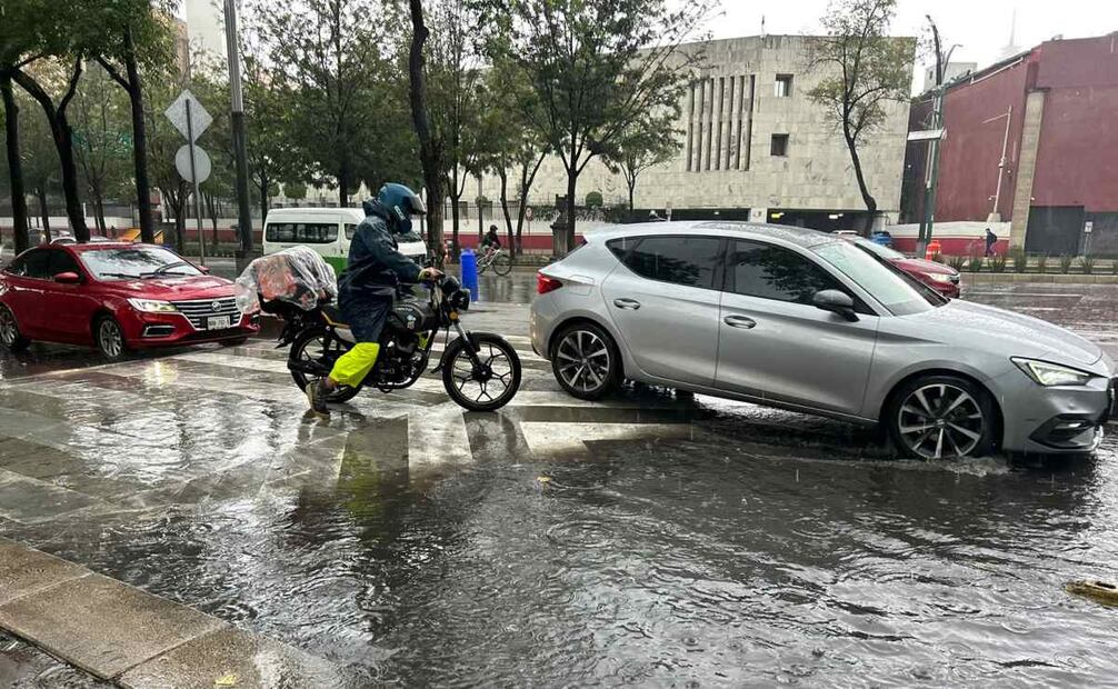 Lluvia en la CDMX 22/06/2025. Foto: Berenice Fregoso. EL UNIVERSAL