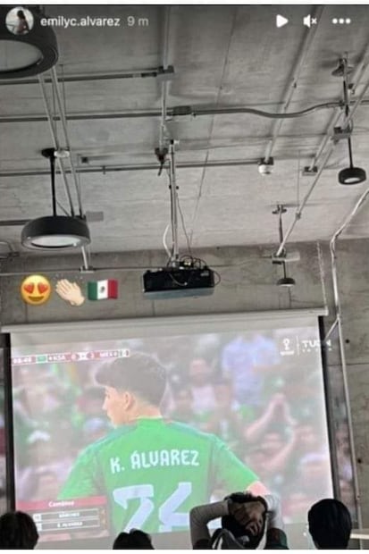 Futbolista de la Selección Mexicana 'flecha' a la hija del Canelo Álvarez