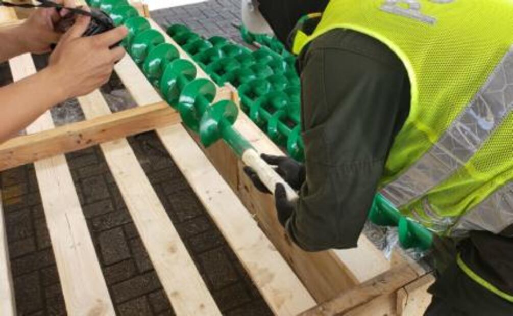 Hallan 85 kilos de cocaína en barco antes de salir de Colombia a Veracruz