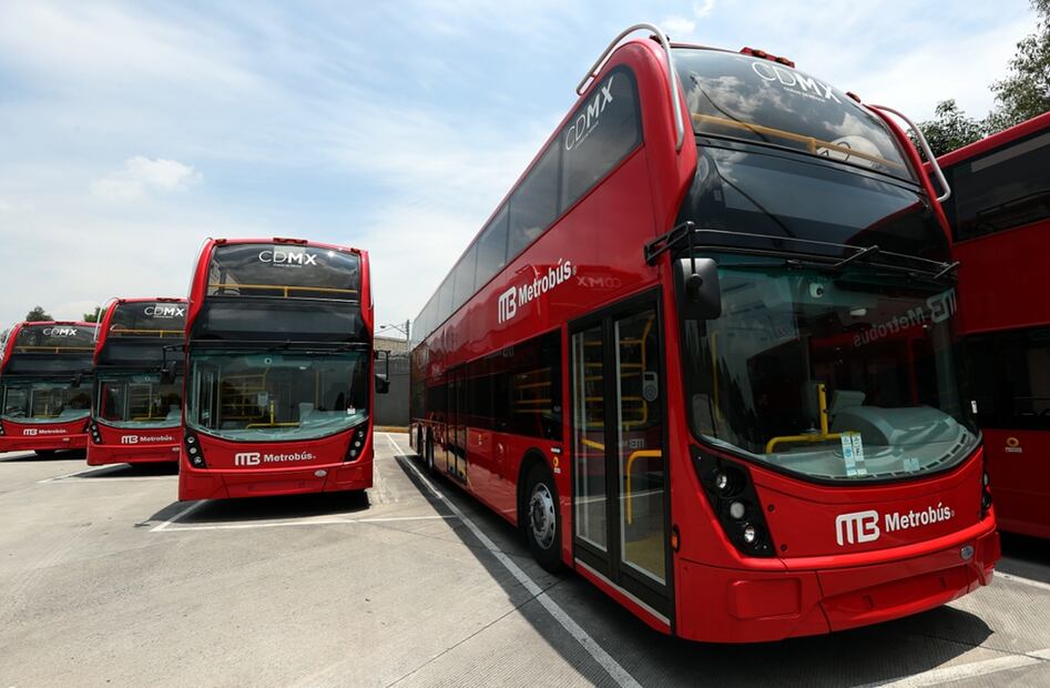 En total serán 90 autobuses los que circularán en la Línea 7 del Metrobús.