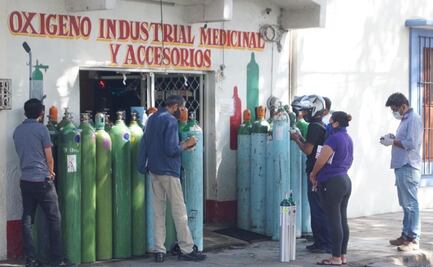 Aumento de casos Covid dispara demanda de oxígeno médico en Oaxaca
