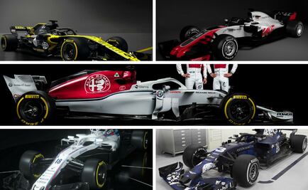 Todas las presentaciones de autos de Fórmula 1 hasta el momento