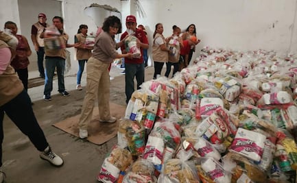 Entregan más de 16 mil apoyos a damnificados por inundaciones en Tamaulipas; realizan trabajos de limpieza