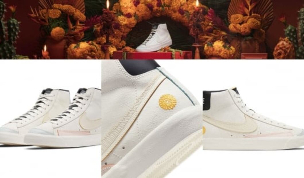 Nike lanza colección de sneakers inspirada en el Día de Muertos