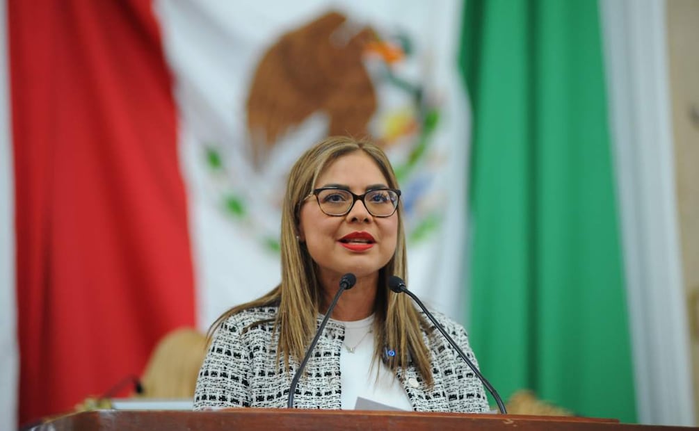Diputada de Morena Brenda Ruiz en e congreso de la CDMX (23/07/2025). Foto: Especial