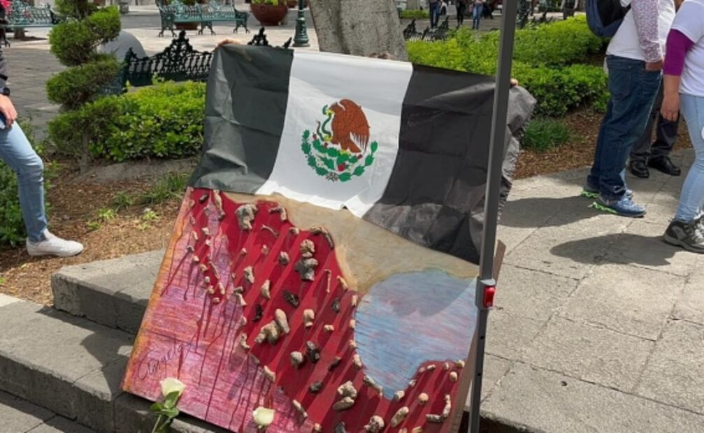 Rinden homenaje a Esmeralda Gallardo, madre buscadora asesinada en Puebla