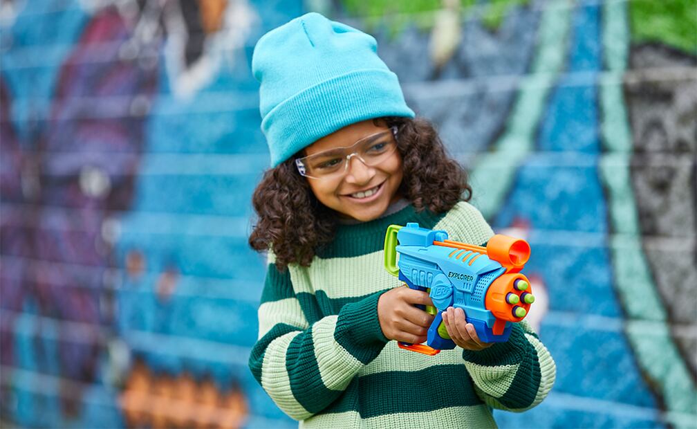 NERF Elite Jr. el mejor aliado para los pequeños que buscan diversión y realizar actividad física
