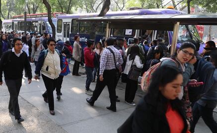 Por segundo día usuarios sufren para llegar a Santa Fe en transporte público