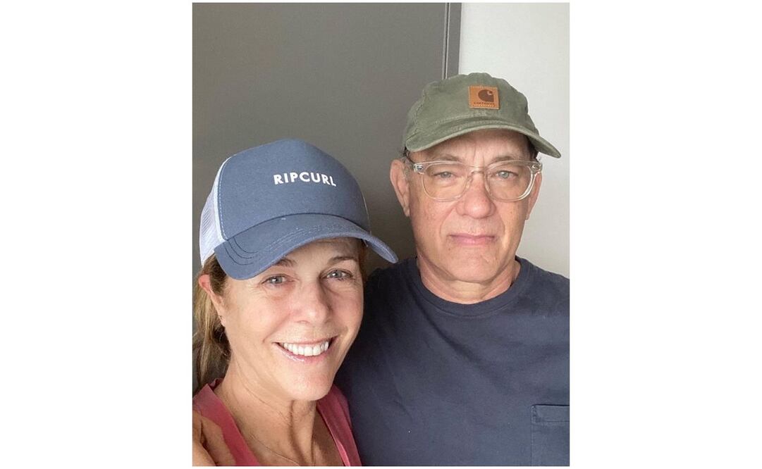 Rita Wilson y Tom Hanks fueron de los primeros casos de Covid-19 entre los famosos. Foto: Instagram 