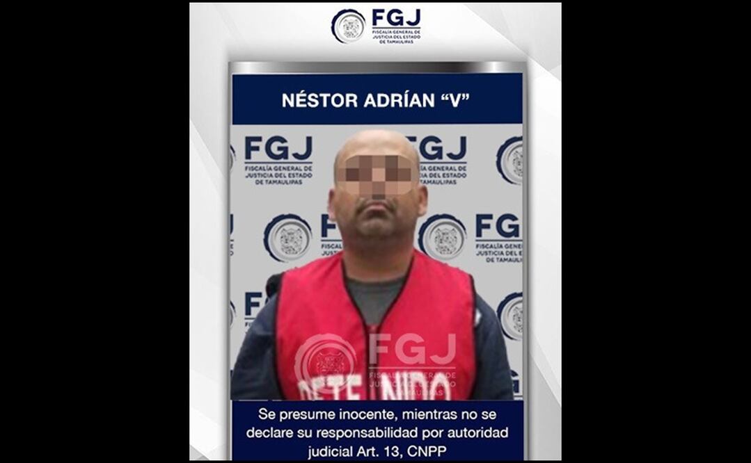 Foto: Fiscalía General de Justicia de Tamaulipas