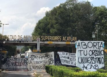 Autoridades de la FES Acatlán denuncian vandalismo en auditorio "Javier Barros Sierra"