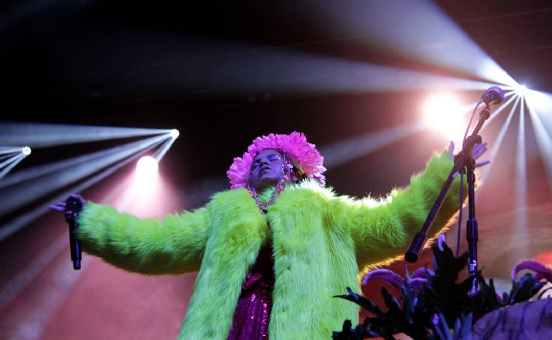 ¡Córrele al Zócalo de la CDMX a disfrutar del concierto de Bomba Estéreo!. FOTO: Carlos Mejía/EL UNIVERSAL