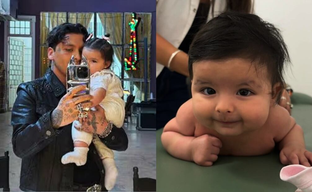 Christian Nodal escribe un mensaje para Inti en el Día del Padre.
Fotos: Instagram