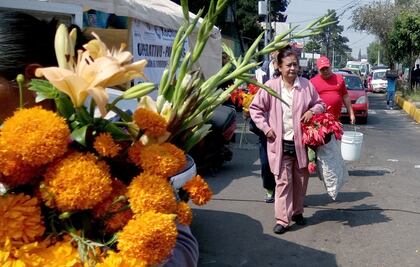 Con flores y mariachis, miles visitan el Panteón San Isidro