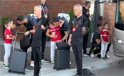 VIDEO: Cristiano Ronaldo consiente a pequeño fan que burló la seguridad