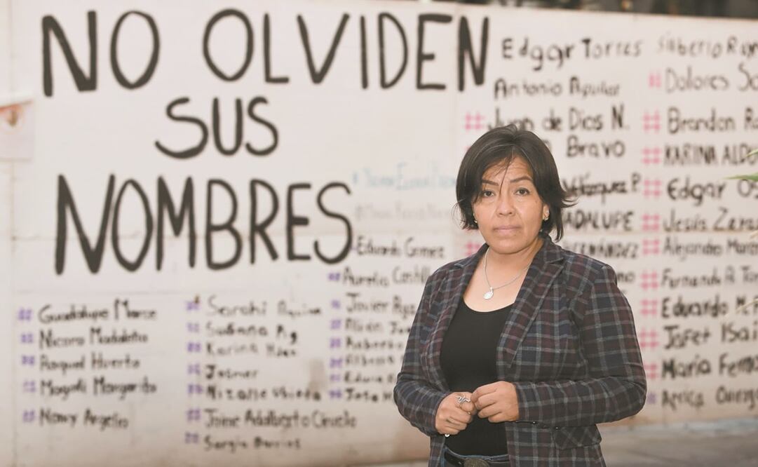 María Luisa Núñez, fundadora del colectivo Voz de los Desaparecidos, el cual conforman más de 100 familias poblanas. Foto: CORTESÍA