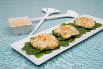 #RECETA Tortitas de cangrejo