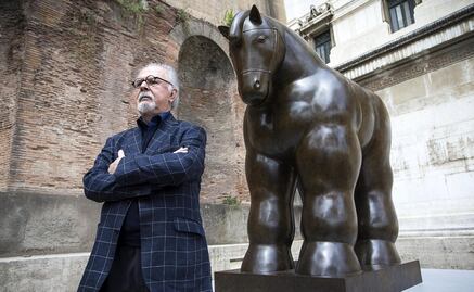 Fernando Botero inaugura "Caballo" en Puerto Rico