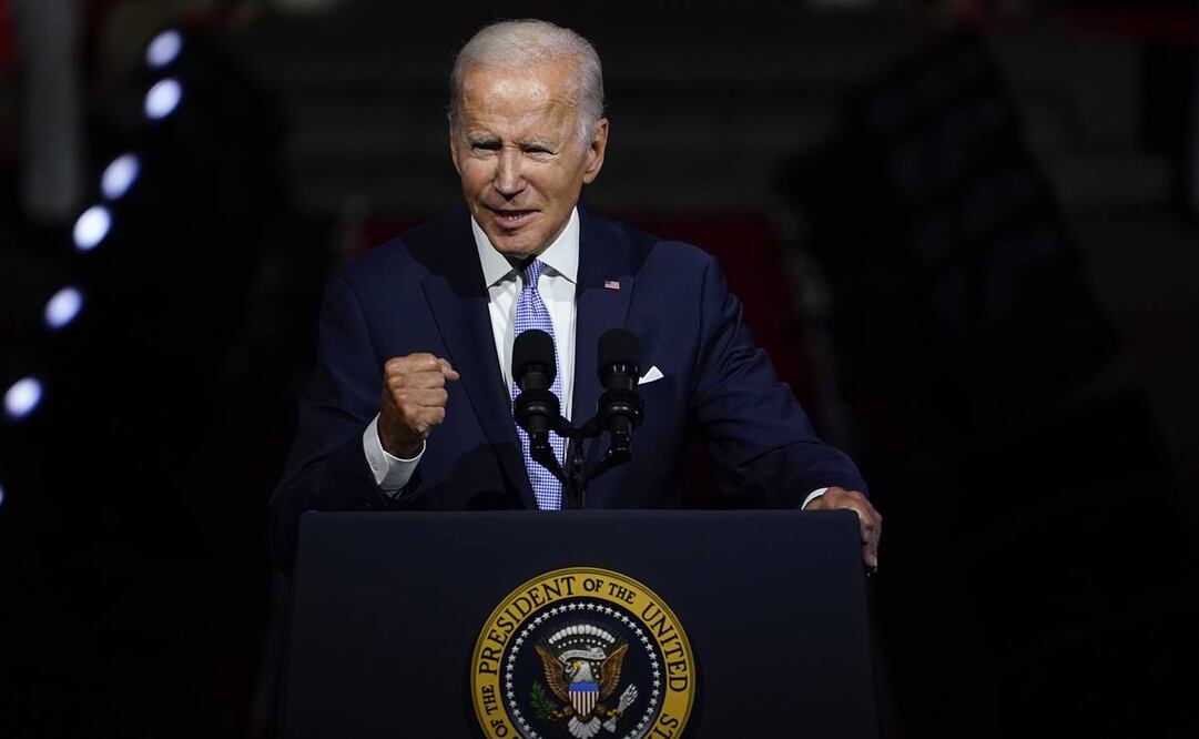 Biden defiende la democracia