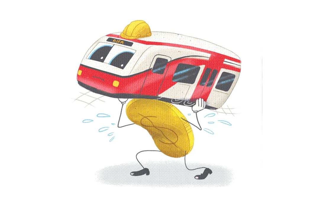 Costo del AIFA. Ilustración: Ani Cortes