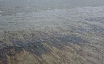 Reporta Guardia Costera de EU mega derrame de petróleo en el Golfo de México