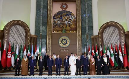 Líderes árabes prometen trabajar en reconstrucción de Gaza; presionan de nuevo por un alto el fuego