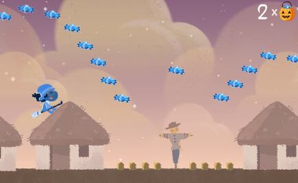 Doodle invita a jugar en un tenebroso mundo