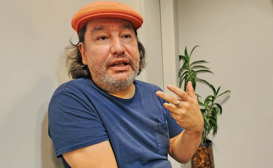 El trabajo como compositor del mexicano Jorge Sosa gira en torno a los temas de justicia social. Foto: Ruth E. Hernández Beltrán / EFE