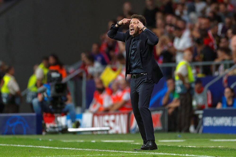 Diego Simeone. Foto:EFE