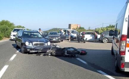 Revelan video del accidente que sufrió George Clooney