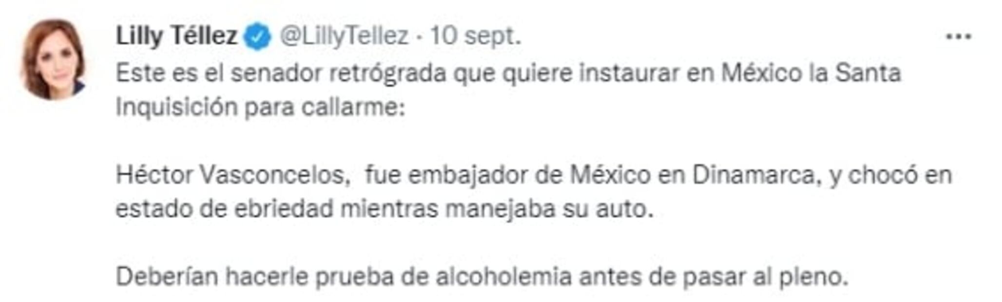 “Él no es vulgar”: AMLO manda solidaridad al senador Héctor Vasconcelos por “ofensa” de Lilly Téllez