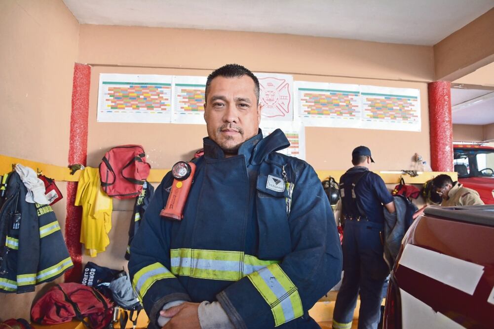 Sadday Francisco García Vázquez dice que le parte el corazón cuando hay niños involucrados, ver el sufrimiento de ellos y el de sus padres duele bastante. (AMALIA ESCOBAR)