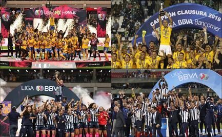 Rayados y Tigres dominaron el 2019