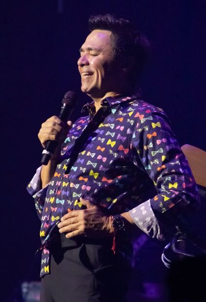Gustavo Ángel se reencuentra con su público. Fotos: Arena Ciudad de México.