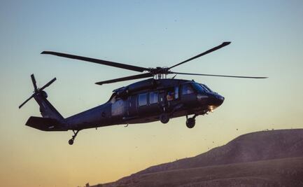 Fuerzas de seguridad de Chiapas abaten a dos presuntos sicarios; utilizan helicóptero Black Hawk