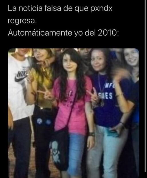Pxndx emociona a sus fans con ¿posible regreso?