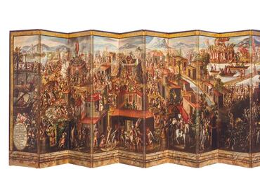 17th century Mexican folding screen to be auctioned by Sotheby’s