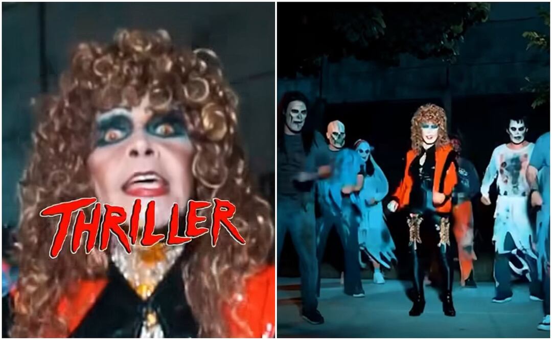 La cantante peruana se volvió viral con su interpretación de "Thriller". Foto: Redes Sociales