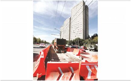 Paran 15 días obra de L7 del Metrobús en Reforma