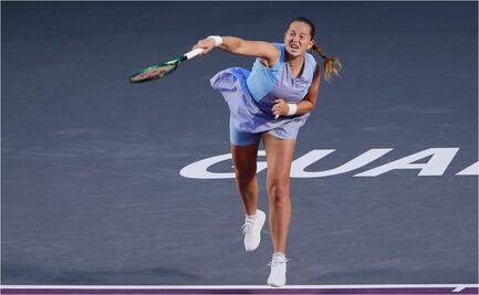 Jelena Ostapenko queda eliminada del Guadalajara Open AKRON